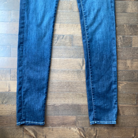 Fidelity Blue Delphi Scoop Low Rise Skinny Jeans Size 28 - Picture 5 of 15